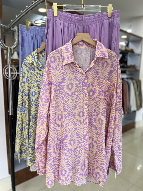 Summer Casual Printed Co-Ord Sets